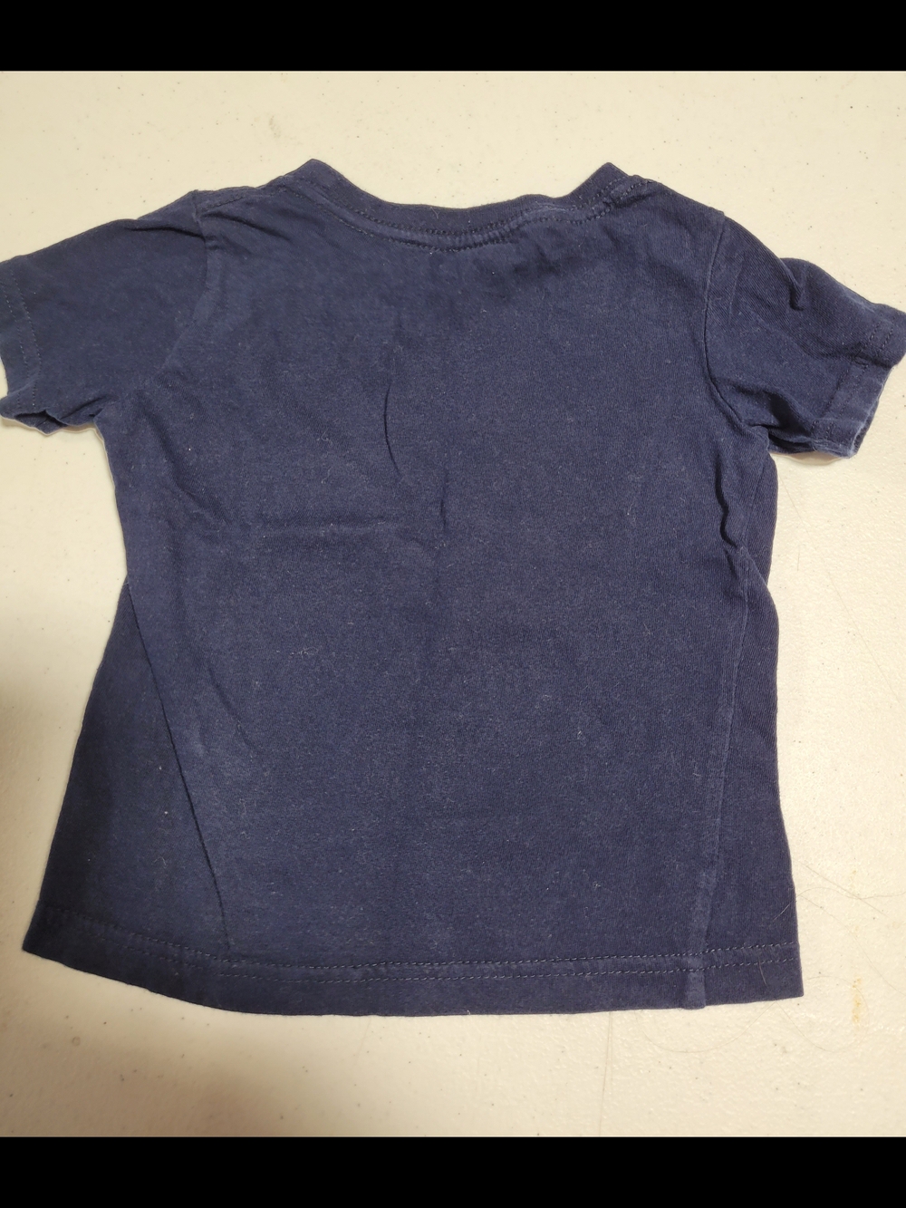 Nike Navy Blue 'Game On' Graphic Tee with Yellow & Mint Print - Picture 2 of 3
